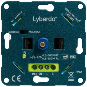 Lybardo - LED Dimmer - 0.5-600W - Universeel - Inbouw