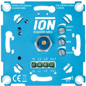 LED dimmer universeel 600W | Fase af / aan snijding | Pro serie