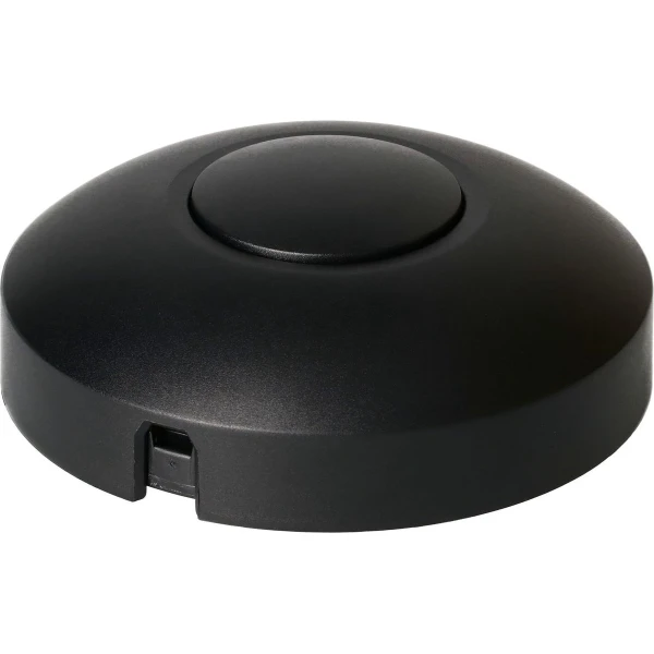 Max Hauri 163739 Universele dimmer Geschikt voor lampen: Gloeilamp, Halogeenlamp, LED-lamp Zwart