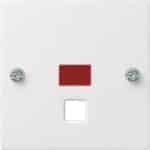 Gira Systeem 55 Besturingselement/Centrale plaat Schakelmateriaal - 063803 - E2FUQ