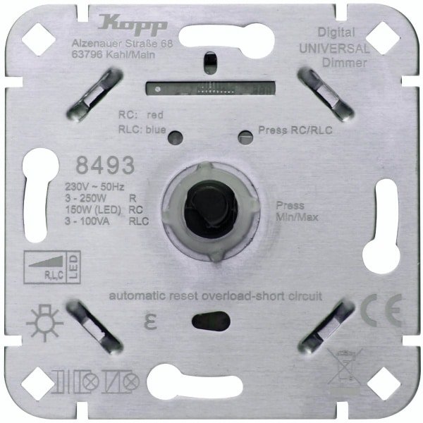 Kopp universele LED dimmer 3-170W (849300512)