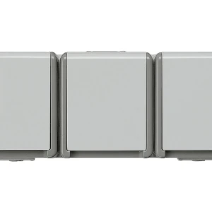 Siemens 5UB4731 Wandcontactdoos met randaarde Delta Grijs Schakelmateriaal 1 stuk(s)
