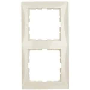 Hager Berker S.1 Afdekraam Schakelmateriaal - 10128982 - E2FM3