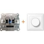 LED Pro dimmer - universel - 0-150 watt - inbouw - inclusief afdekplaat