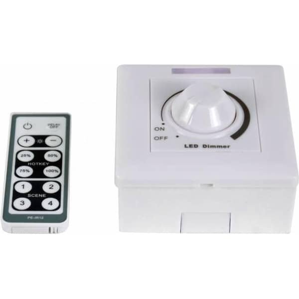 LED dimmer 100 Watt incl. afstandsbediening - Crius