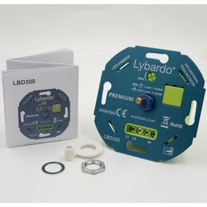 LED dimmer - 3-350W - Elektronische zekering - Universeel - Inbouw