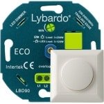 LED dimmer - Met afdekplaat - 3-125W - Universeel - Inbouw