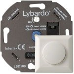LED dimmer - Met afdekplaat - 3-175W - Universeel - Inbouw