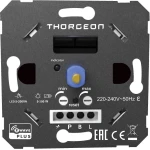 Thorgeon - Z-Wave licht Dimmer LED - Druk Draai Schakelaar - Fase Afsnijding - 220-240 V