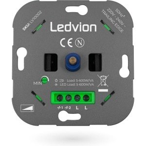 Ledvion - LED Dimmer 5-600W - Universeel