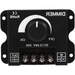 12 V/24 V DC 30A LED Dimmer Schakelaar met Knop - Handmatige Bediening voor Striplicht Enkele kleur