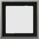 Jung Aluminium/Staal/Chroom Afdekraam Schakelmateriaal - AL2981 - E2DGP