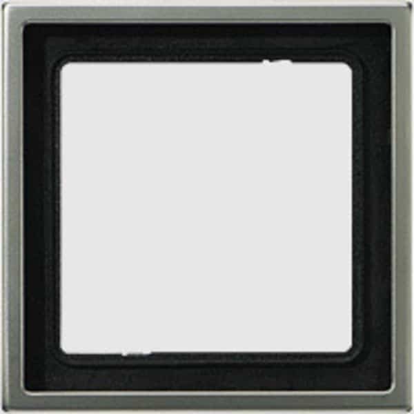 Jung Aluminium/Staal/Chroom Afdekraam Schakelmateriaal - AL2981 - E2DGP
