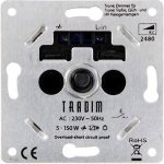 Tradim LED Dimmer Fase-afsnijding 230VAC 150W 2480HEXOP
