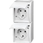 ABB Busch-Jaeger OCEAN IP44 Wandcontactdoos (WCD-Schakelmateriaal) - 2CKA002084A0710 - E2P28