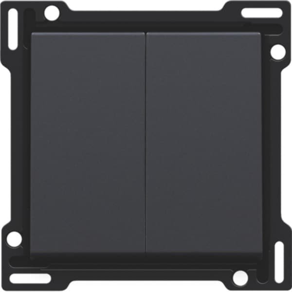 Niko Intense Bedieningselement/Centrale Plaat Schakelmateriaal - 122-61505 - E2MDB