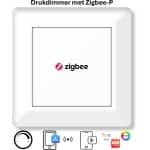 Freelux Drukknop | Zigbee-P | led-dimmer | 230VAC - 250VA/1,1A | Signaal wit glans