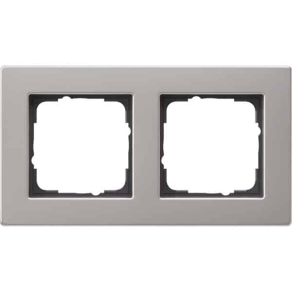 Gira E2 Afdekraam schakelmateriaal - 0212335 - E2727