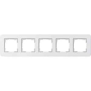 Gira E3 Afdekraam schakelmateriaal - 0215410 - E2PD5