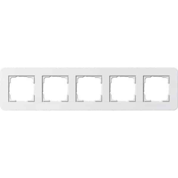Gira E3 Afdekraam schakelmateriaal - 0215410 - E2PD5