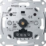 Merten MEG5134-0000 Dimmer (inbouw) Geschikt voor lampen: Gloeilamp, Halogeenlamp, LED-lamp Aluminium