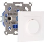 Proventa Premium LED Dimmer - Universeel en compleet - Geschikt voor alle dimbare lampen - Wit