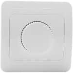 250V LED dimmer voor LED-lampen, lichtschakelaar dimbaar 5-250Watt inbouw wit