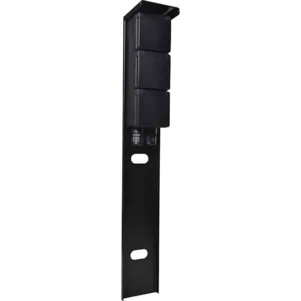 Buitenstopcontact - Niko Schakelmateriaal - 3 Stopcontacten - 2 Wartels - IP55 - 65cm