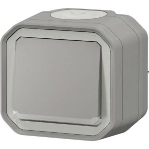 Legrand 069713L Compleet Spatwaterdicht schakelmateriaal Plexo Grijs 1 stuk(s)