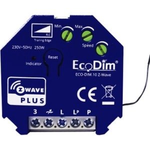 Z-Wave Smart LED Dimmer module 0-250 Watt - Fase afsnijding