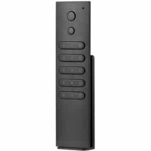 Afstandsbediening voor LED Dimmer - Voor dimmen en schakelen - 5-Kanaals - Met softkey - Bestuurbaar tot 30 meter - RF