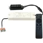 Dimbare LED Transformator 12V - 36 Watt - 3A - 2,4 GHz - incl. afstandsbediening 2,4GHz - IP40 voor binnengebruik