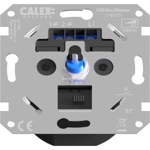 Calex LED Wanddimmer - Inbouw Dimmer - Fase afsnijding - Universeel
