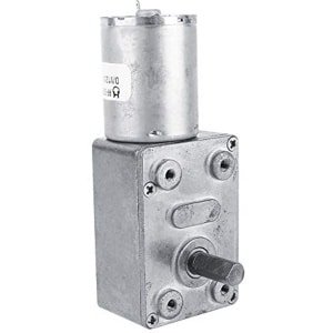 DC 12V Hoge Koppel Omkeerbare Turbine Gear Motor - Volledig Metaal - 6RPM