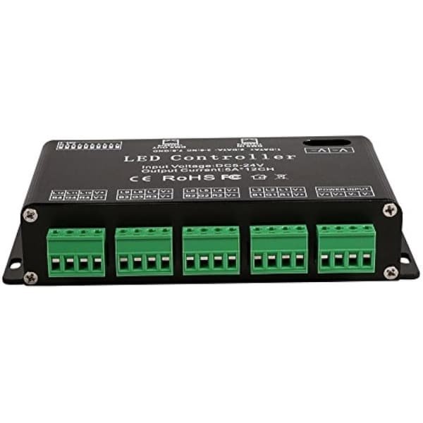 DC5V-24V 6-kanaals LED-decoder dimmer DMX-signaalindicator knipperfunctie DMX-controller LED-decoder dimmer DMX-decoder driverstripmodule