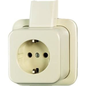 ABB Busch-Jaeger Opbouw standaard Wandcontactdoos (schakelmateriaal)