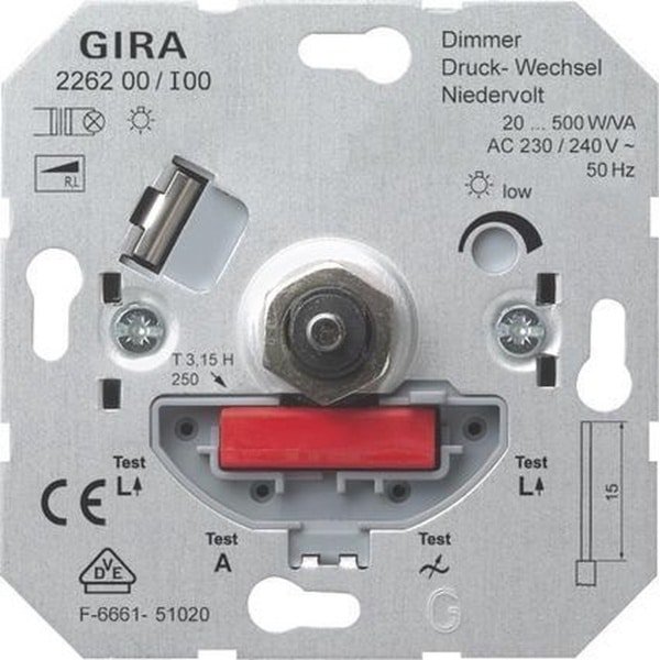 Gira inbouw LED Dimmer 500va SY55