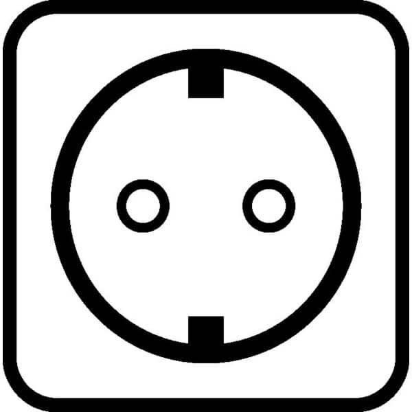 Hager Berker W.1 Wandcontactdoos (WCD Schakelmateriaal) - 47753525 - E35Q3