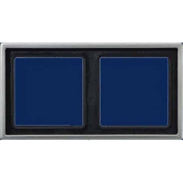 Jung Aluminium/Staal/Chroom Afdekraam Schakelmateriaal - ES2982 - E28CM