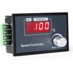 Speed Controller - DC 6-60V - 12V 24V 36V 48V - 30A PWM - Motor Speed Controller - Adjustable Stepless Voltage Regulator - Dimmer Governor met Rotary Knob en LED Display