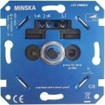 Tradim - LED dimmer inbouw 3-70W - Universeel - Fase afsnijding - 5 jaar garantie