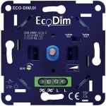 LED Dimmer Inbouw - 0-300 Watt - Geschikt voor fase aan- en afsnijding - Geschikt voor alle merken afdekmateriaal - Universeel - ECO-DIM.01