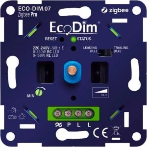 Zigbee LED Dimmer Inbouw PRO 0-250W - EcoDim