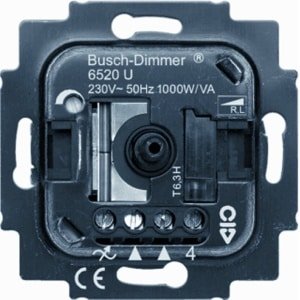 Busch-Jaeger Inbouw Gloei-Halogeen Dimmer 1000W - 230V - 50Hz