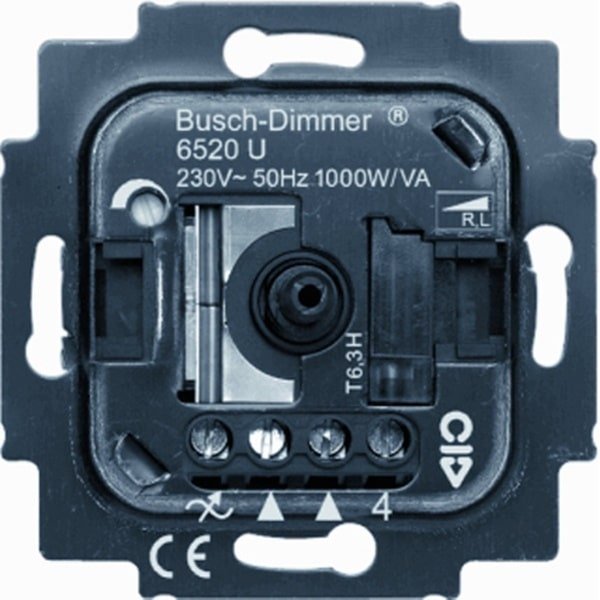 Busch-Jaeger Inbouw Gloei-Halogeen Dimmer 1000W - 230V - 50Hz