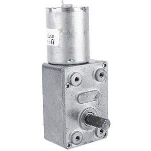 DC 12V Hoogkoppel Omkeerbare Turbine Gear Motor - Metalen Constructie - 5/6/20/40/62 (U/MIN) (6RPM)