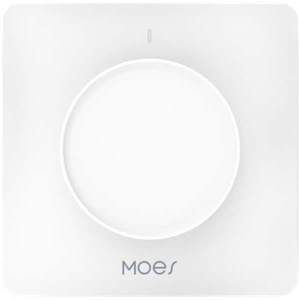 Moes draaiknop dimmer schakelaar | Wifi | Tuya en Smart Life | max 220W Led | inbouw | nul-draad nodig | rotary