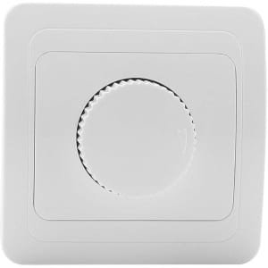 250V LED dimmer voor LED-lampen, lichtschakelaar dimbaar 5-250Watt inbouw wit