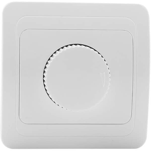250V LED dimmer voor LED-lampen, lichtschakelaar dimbaar 5-250Watt inbouw wit