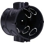 50x Inbouwdoos Doos Ø60mm Diep 62mm voor Schakelmateriaal en Elektra IP2X